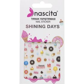 Nascita 0025 Tırnak Sticker Yapıştırması