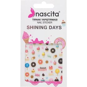 Nascita 0025 Tırnak Sticker Yapıştırması