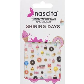 Nascita 0025 Tırnak Sticker Yapıştırması