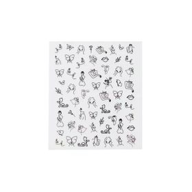 Nascita 02 Art Line Tırnak Stickerı