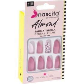 Nascita 149 Almond Renkli 24'lü Takma Tırnak