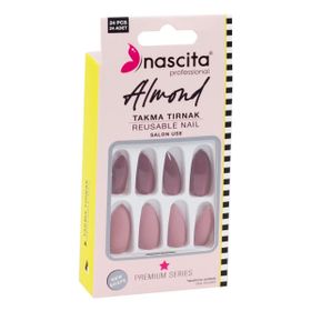Nascita 151 Almond Renkli 24'lü Takma Tırnak