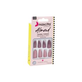 Nascita 151 Almond Renkli 24'lü Takma Tırnak