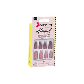 Nascita 151 Almond Renkli 24'lü Takma Tırnak