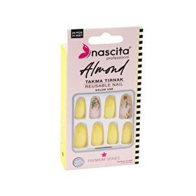 Nascita 153 Almond Renkli 24'lü Takma Tırnak