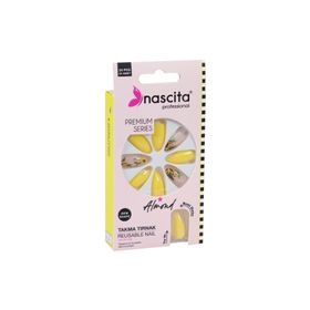 Nascita 153 Almond Renkli 24'lü Takma Tırnak