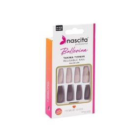 Nascita 155 Ballerina 24'lü Renkli Takma Tırnak