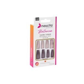 Nascita 155 Ballerina 24'lü Renkli Takma Tırnak