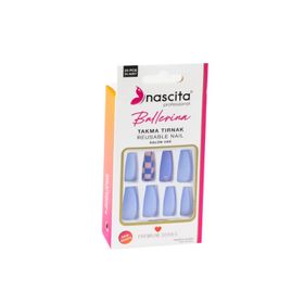 Nascita 158 Ballerina 24'lü Renkli Takma Tırnak