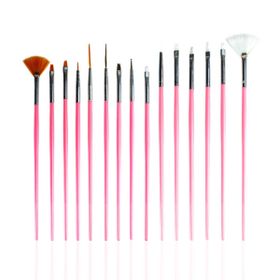 Nascita 15'li Pembe Tırnak Süsleme Seti