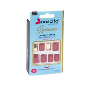 Nascita 160 Square Renkli 24'lü Takma Tırnak