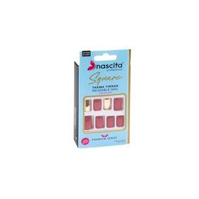 Nascita 160 Square Renkli 24'lü Takma Tırnak
