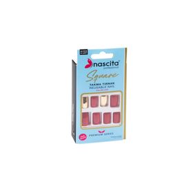 Nascita 160 Square Renkli 24'lü Takma Tırnak