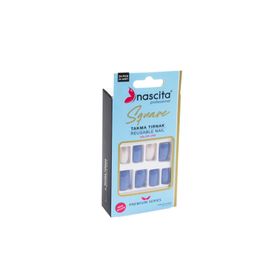 Nascita 161 Square Renkli 24'lü Takma Tırnak