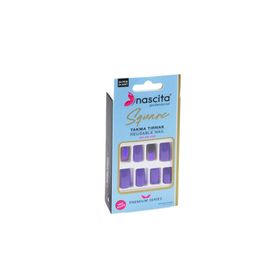 Nascita 163 Square Renkli 24'lü Takma Tırnak