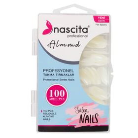Nascita 166 Almond 100'lü Takma Tırnak