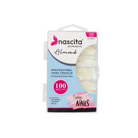 Nascita 166 Almond 100'lü Takma Tırnak