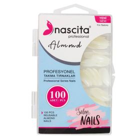 Nascita 166 Almond 100'lü Takma Tırnak