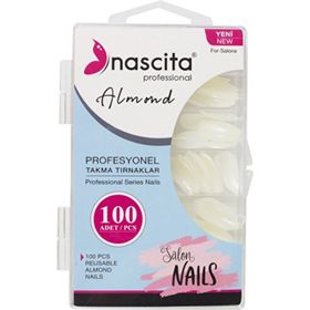 Nascita 166 Almond 100'lü Takma Tırnak