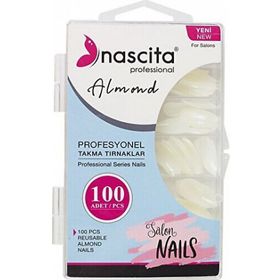 Nascita 166 Almond 100'lü Takma Tırnak
