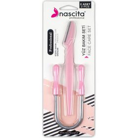 Nascita 18 Pembe Ustura ve Epilasyon Yayı Yüz Bakım Seti