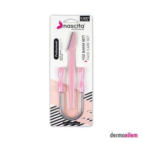 Nascita 18 Pembe Ustura ve Epilasyon Yayı Yüz Bakım Seti