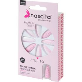 Nascita 186 Stiletto 24'lü Renkli Takma Tırnak