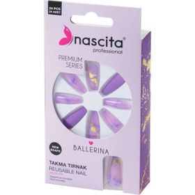 Nascita 189 Ballerina Renkli 24'lü Takma Tırnak