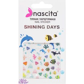 Nascita 21 Blue Sea Tırnak Stickeri