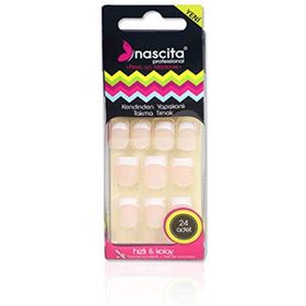 Nascita 24'lü French Mat Tırnak-Kendinden Yapışkanlı Törpü