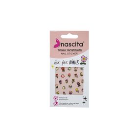 Nascita 31 Çiçek Desenli Tırnak Stickerı