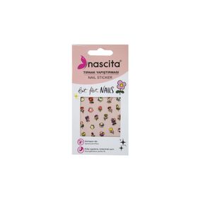 Nascita 31 Çiçek Desenli Tırnak Stickerı