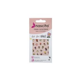 Nascita 31 Çiçek Desenli Tırnak Stickerı