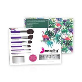Nascita 8680742415267 Mor Makyaj Fırça Seti