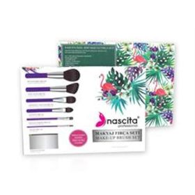 Nascita 8680742415267 Mor Makyaj Fırça Seti
