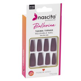 Nascita Ballerina 24'lü Renkli Takma Tırnak