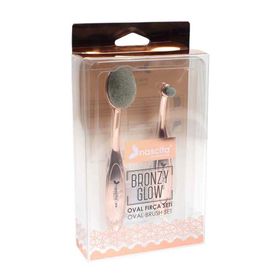Nascita Bronzy Glow 2'li Oval Fırca Seti