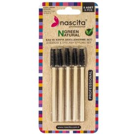 Nascita Green 08 Natural Kaş ve Kirpik Şekillendirme Seti