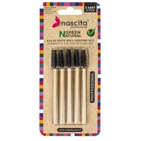 Nascita Green 08 Natural Kaş ve Kirpik Şekillendirme Seti