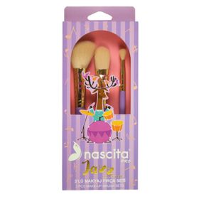 Nascita Jazz 3'lü Makyaj Fırça Seti