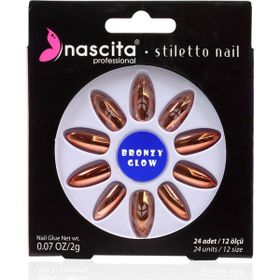 Nascita Metallic Stiletto Takma Tırnak