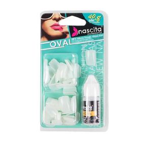 Nascita NAIL-06 40'lı Oval Takma Tırnak