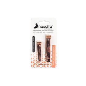 Nascita NASXMKSSET05 İkili Bronz Tırnak Makası Seti