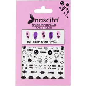 Nascita No:03 Smile Tırnak Stickeri