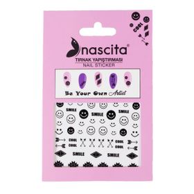 Nascita No:03 Smile Tırnak Stickeri