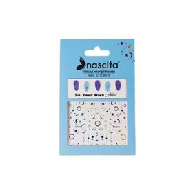 Nascita No:04 Galaxy Tırnak Stickeri