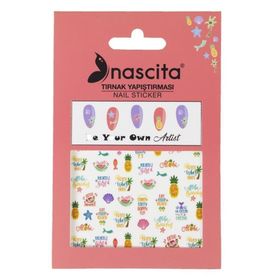 Nascita No:06 Beach Tırnak Stickeri