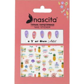 Nascita No:06 Beach Tırnak Stickeri
