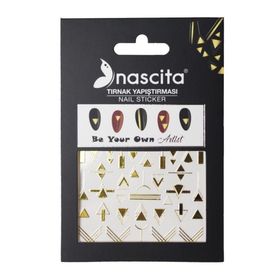 Nascita No:08 Triangle Tırnak Stickeri