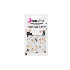 Nascita No:24 Pretty Cat Tırnak Stickeri